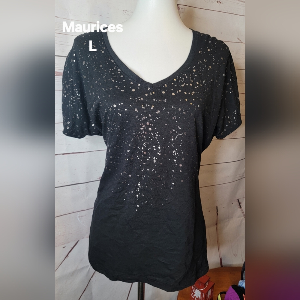 Maurices Black Women's Top